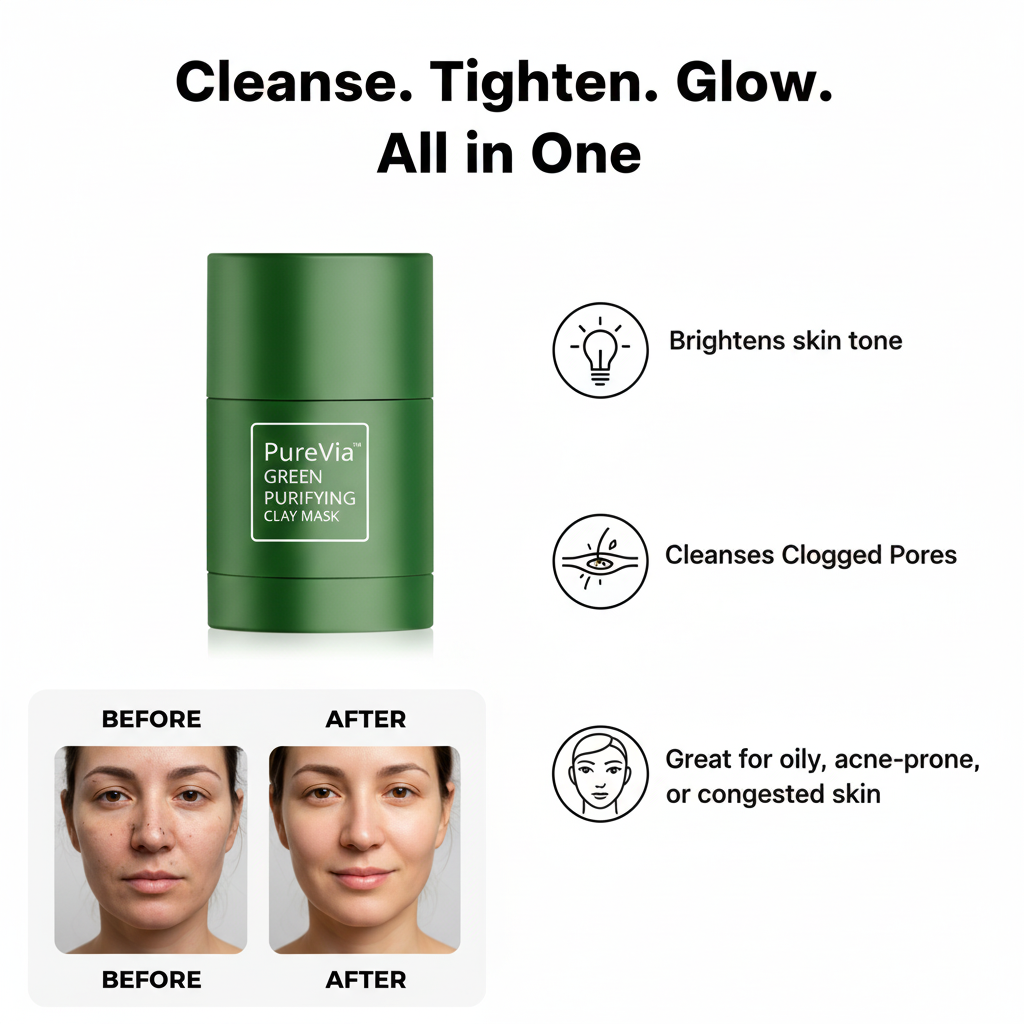 PureVia™ Purifying Green Tea Clay Mask