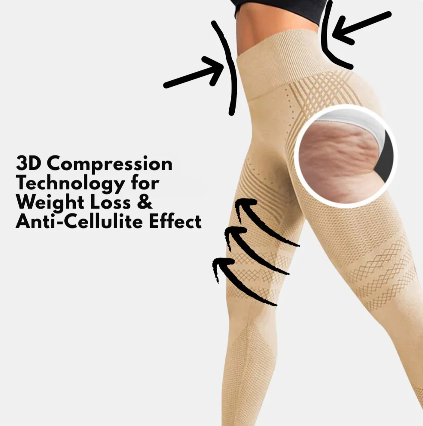 3D Metabollic Anti-Cellulite Leggings